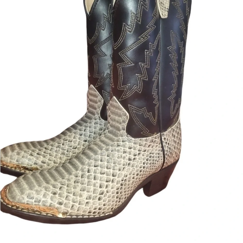 texas all man made Cowboy Boots